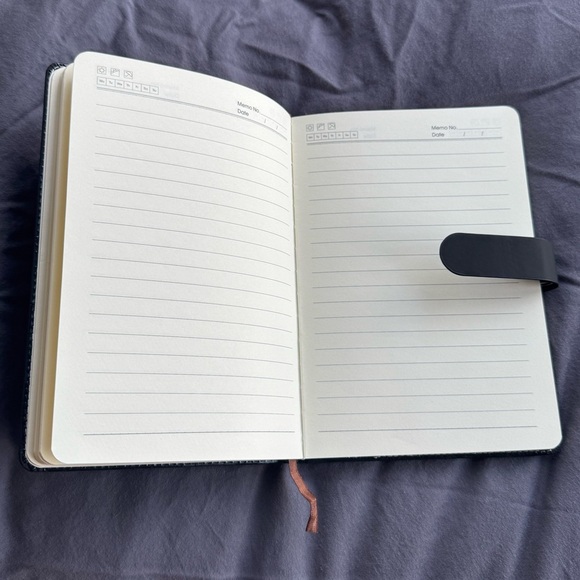 Black Folio Notebook - Picture 8 of 8